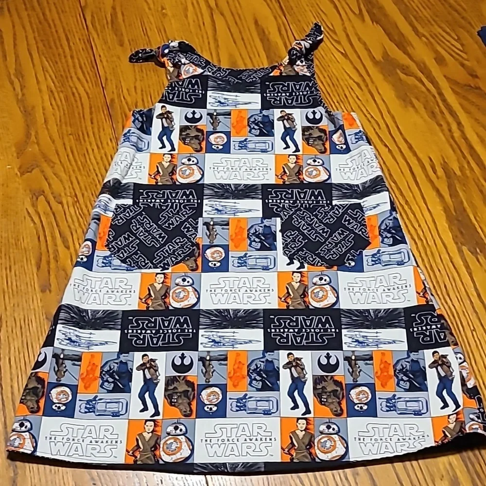 Star Wars Reversible Dress - Handmade - Girl's Medium